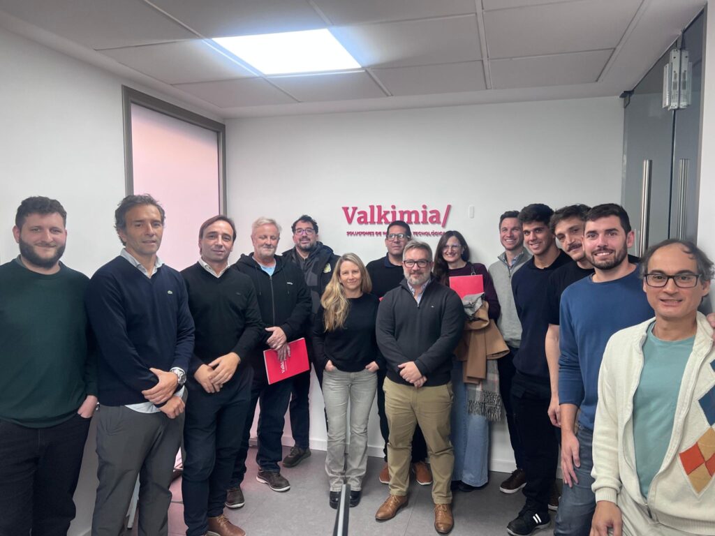 Equipo Valkimia en un evento