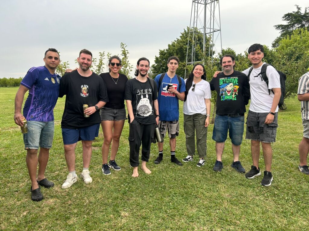 Celebración del equipo Valkimia